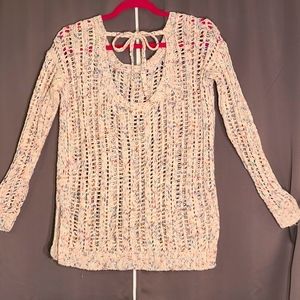 American Eagle Sweater Small Excellent Cond Vintage TieBack cute!